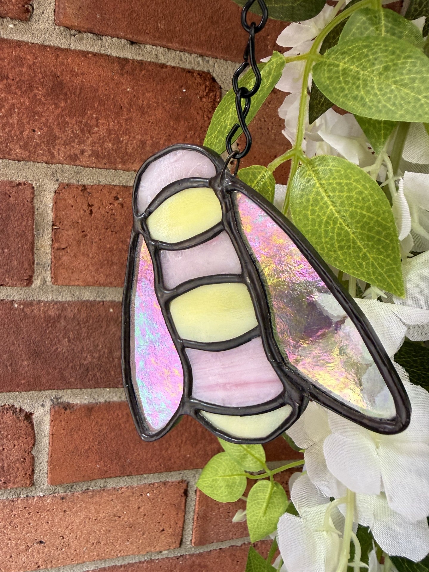 Whimsical Pink Bee