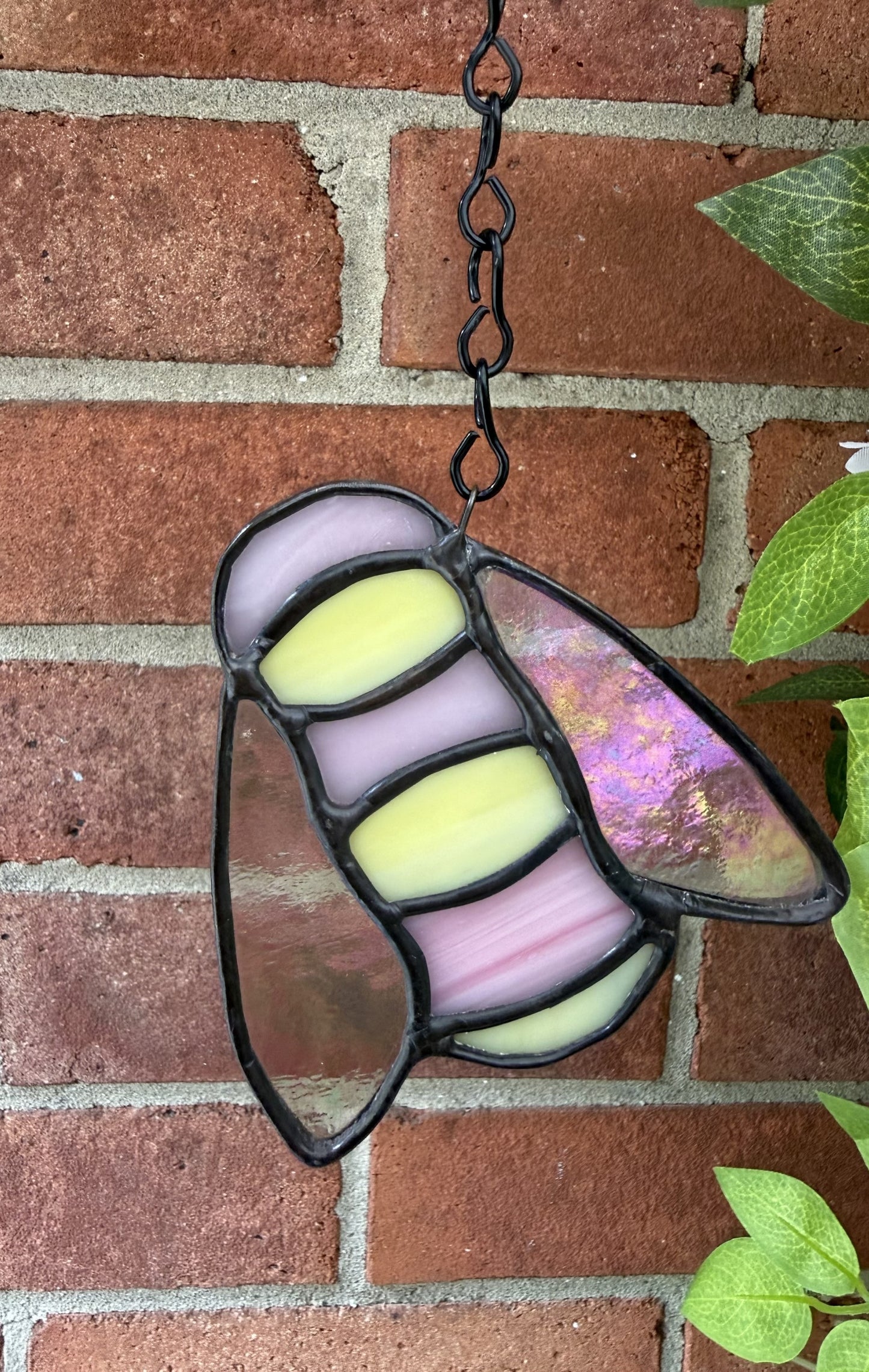 Whimsical Pink Bee
